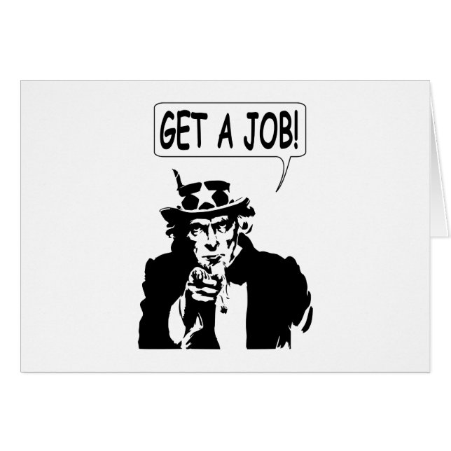 Uncle Sam Get A Job (Front Horizontal)