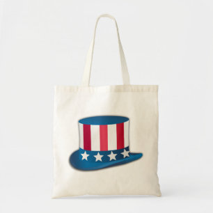 Uncle Sam Hat Tote Bag