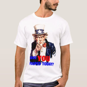 Uncle Sam - Have YOU pooped today T-Shirt