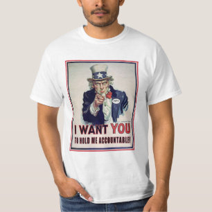 Uncle Sam Just Wants To Be Held T-Shirt