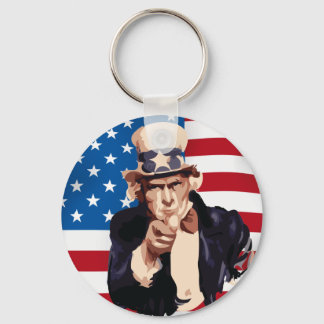 Uncle Sam Key Ring