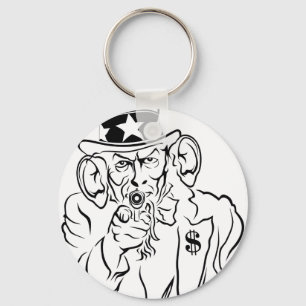 Uncle Sam Key Ring