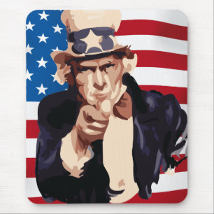 Uncle Sam Mouse Pad