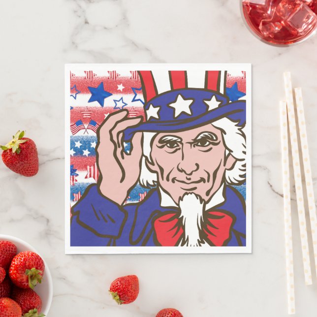 Uncle Sam Napkin (Insitu)