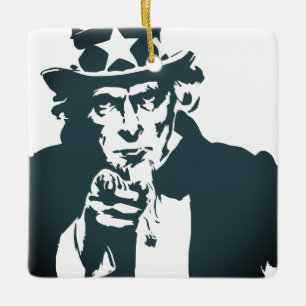 Uncle Sam Ornament
