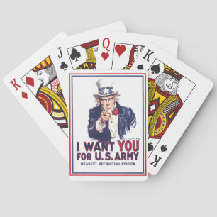 Uncle Sam Playing Cards