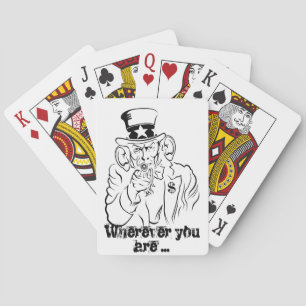 Uncle Sam Playing Cards