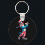 Uncle Sam Playing Golf 4th Of July Golfing Boys Gi Key Ring<br><div class="desc">Uncle Sam Playing Golf 4th Of July Golfing Boys Girls Kids</div>