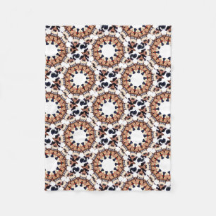 Uncle Sam Pointing Finger Kaleidoscope Fleece Blanket