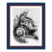 Uncle Sam Riding the Congressional Snail