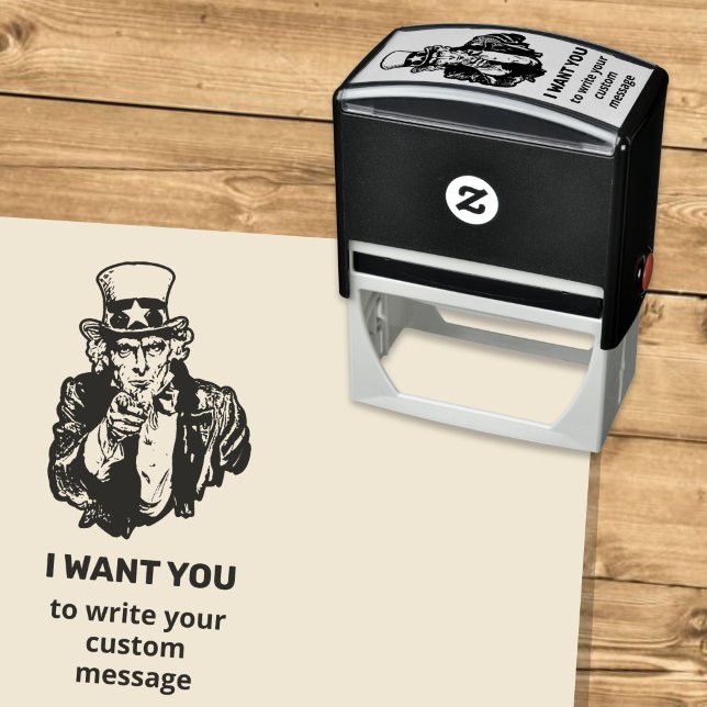 Uncle Sam Self-inking Stamp (Creator Uploaded)