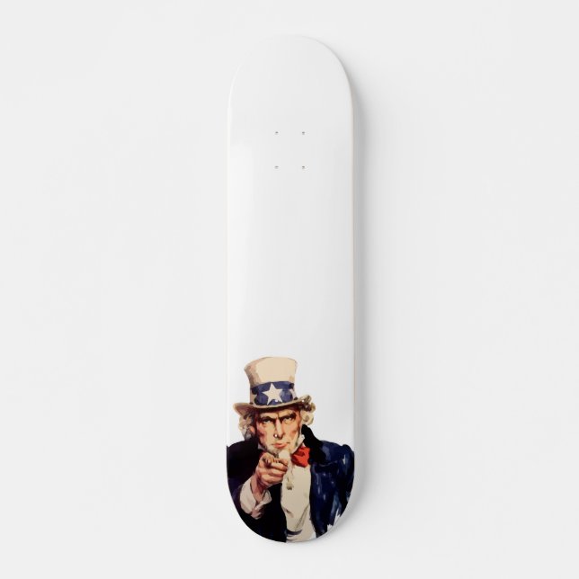 Uncle Sam Skateboard (Front)