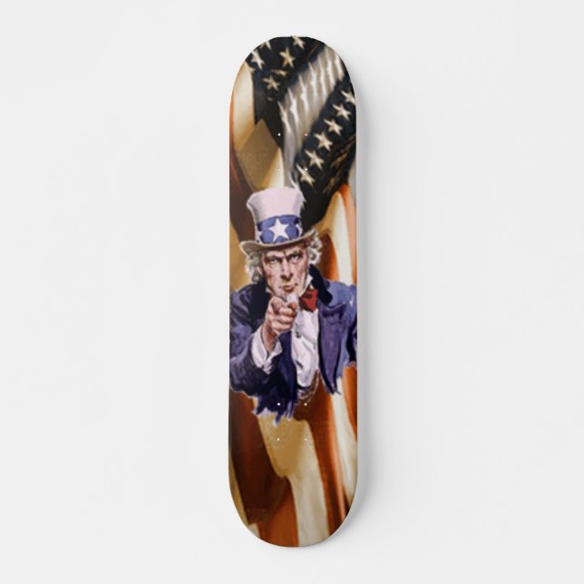 Uncle Sam Skateboard (Front)