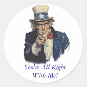 Uncle Sam Sticker