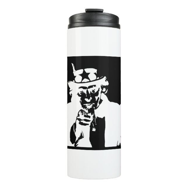 Uncle Sam Thermal Tumbler (Front)