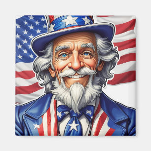 Uncle Sam USA Magnet