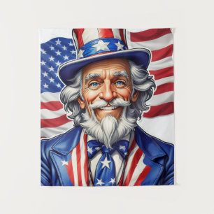 Uncle Sam USA Tapestry