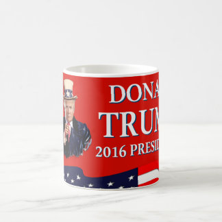 Uncle Sam Wants You Donald Trump 2016 Red Coffee Mug