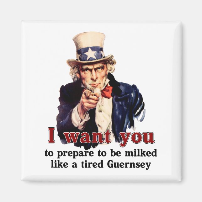 uncle Sam wants you Magnet (Front)