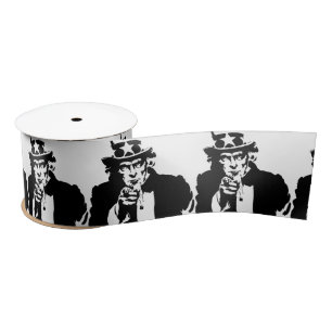 Uncle Sam Wants You Thunder_Cove Satin Ribbon