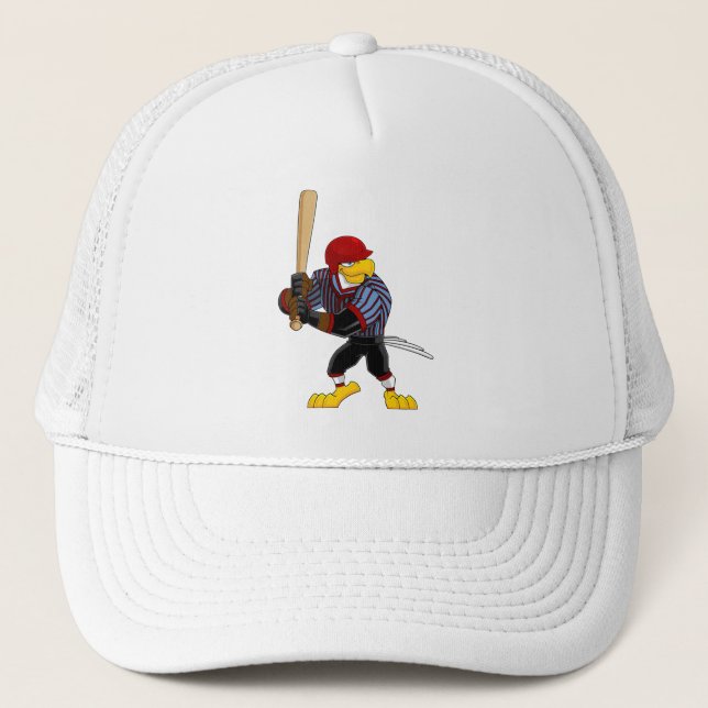 Uncle Sam's Animated Eagle Trucker Hat (Front)