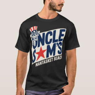 Uncle Sam's Nantasket Beach Hull, MA (2) T-Shirt