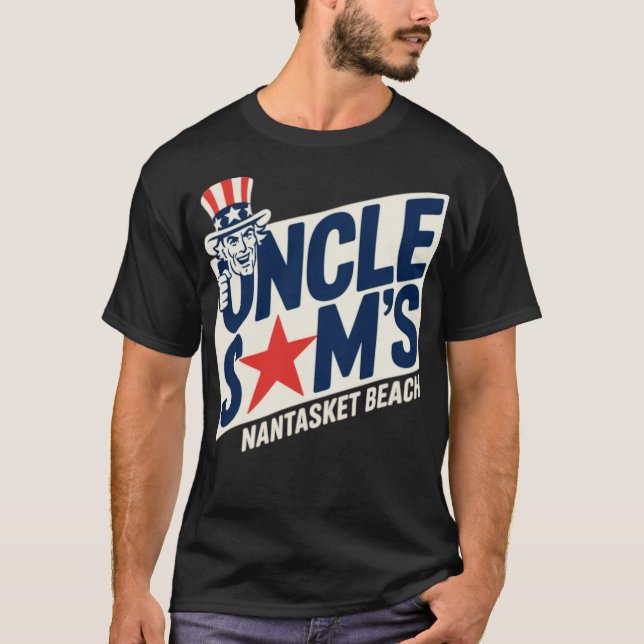 Uncle Sam's Nantasket Beach Hull, MA (2) T-Shirt (Front)
