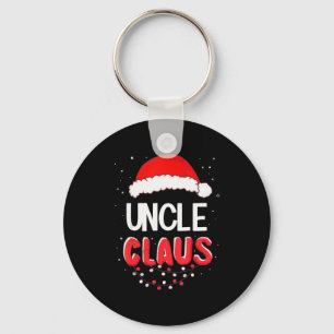 Uncle Santa Claus Christmas Matching Costume Key Ring