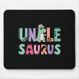 Uncle Saurus Dad Dinosaur 3rd Birthday T-Rex Mouse Pad