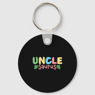 Uncle Saurus Kids Dinosaur Birthday Party Family M Key Ring