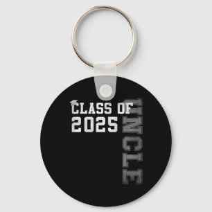 Uncle Senior 2025 Proud Uncle Of A Cl Of 2025 Grad Key Ring