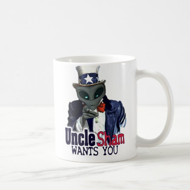 Uncle Sham Wants You Mug (Right)