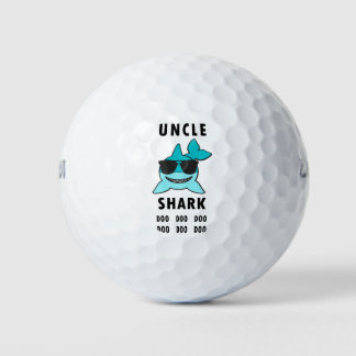 UNCLE SHARK Doo Doo Doo Golf Balls