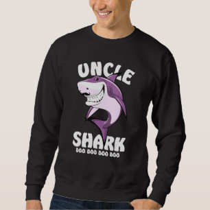 Uncle Shark Doo Mummy Auntie Daddy Baby Sweatshirt