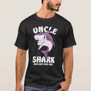 Uncle Shark Doo Mummy Auntie Daddy Baby T-Shirt