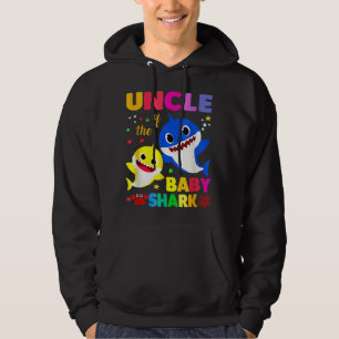 Uncle Shark Uncle Shark Family Mother's Day Hoodie