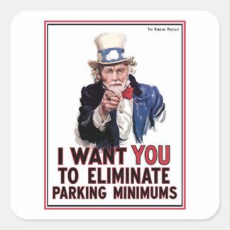 Uncle Shoup I Want You Sticker