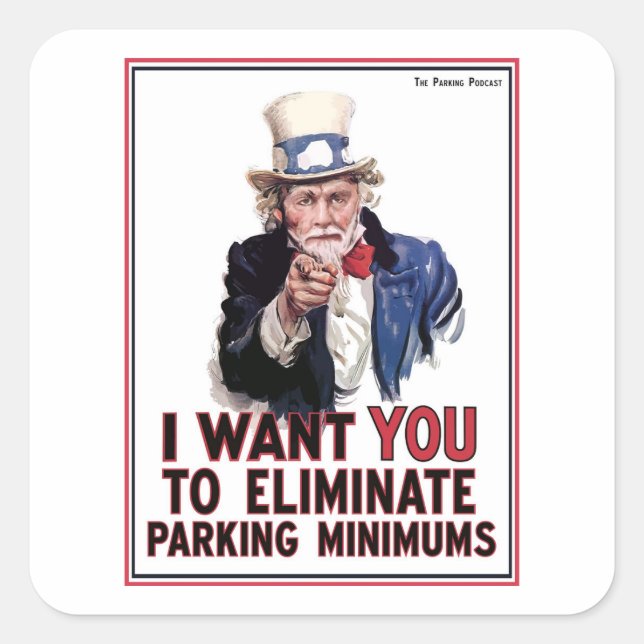 Uncle Shoup I Want You Sticker (Front)