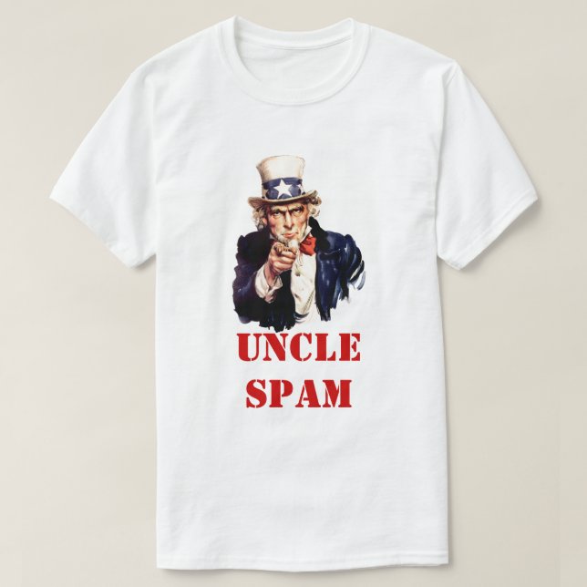 Uncle Spam T-Shirt (Design Front)