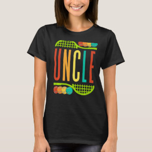 Uncle Tennis Racket Balls Men Sport Sports Man Un T-Shirt