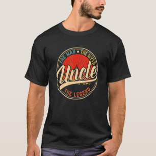 Uncle The Man The Myth The Legend Father's Day T-Shirt