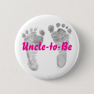 Uncle-to-Be 6 Cm Round Badge