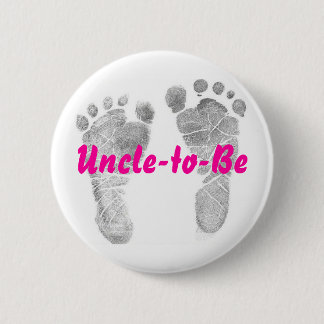 Uncle-to-Be 6 Cm Round Badge