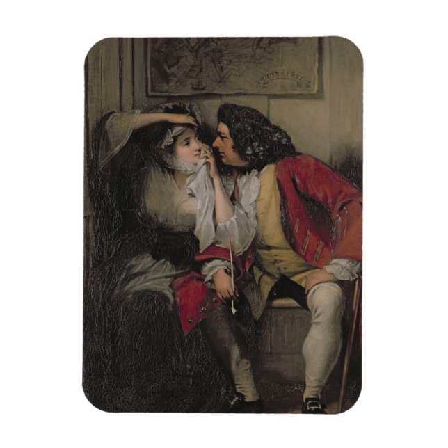 Uncle Toby and Widow Wadman Magnet (Vertical)