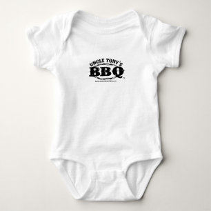 Uncle Tony's BBQ Baby Body Suit (Black Logo) Bodysuit