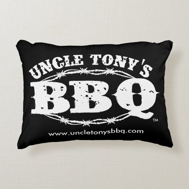 Uncle Tony's BBQ Pillow (Front)