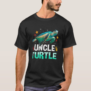 Uncle Turtle Family Matching Turtles Lover Fathers T-Shirt
