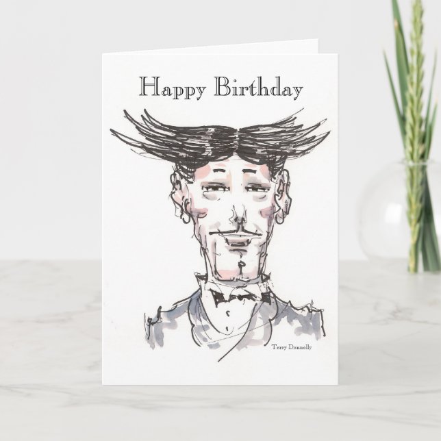 Uncle Victor Happy Birthday Card (Front)