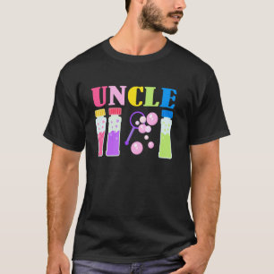 Uncle Wands Bubble Themed Birthday Family Party Ma T-Shirt