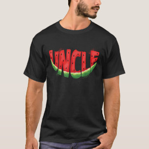 Uncle Watermelon Summer Fruit Family Matching Birt T-Shirt